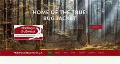 Desktop Screenshot of northernbugwear.ca